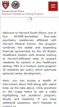 Mobile Screenshot of harvardsouthshorepsychiatry.org